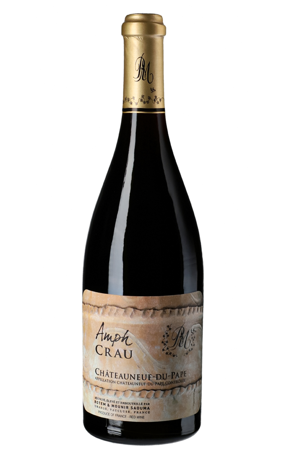 Rotem Mounir Saouma Crau Amphorae Chateauneuf du Pape 2015 索瑪夫妻酒莊 克勞園 教皇新堡陶甕紅酒